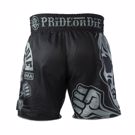 Pride Or Die busted knuckles MMA Shorts - Black